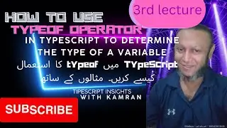 How to use typeof operator to determine the type of a value or variable in TypeScript