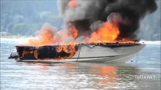 Kootenay Lake Boat Fire - TMTV News