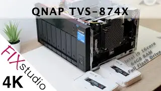 QNAP TVS 874X - Powerful setup for VM an more