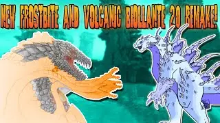 NEW FROSTBITE GODZILLA & VOLCANIC BIOLLANTE 2.0 REMAKES COMING! | Roblox Kaiju Universe