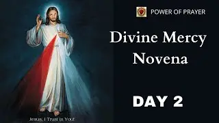 Divine Mercy Novena, Chaplet & Litany - Day 2 | POWER OF PRAYER