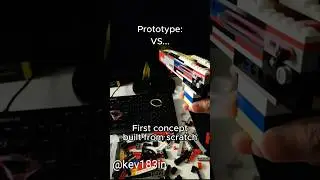 LEGO Select Fire Pistol - Prototype VS Product
