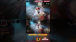 Diablo Immortal Crusader Vault Build: Gone In 20 Seconds #shorts