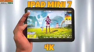 IPAD MINI 7 PUBG HANDCAM 🔥PUBG TEST ♥️ HDR + EXTREME 🔥 4 FINGERS CLAW+ FULL GYRO ♥️ BEST SENSITIVITY