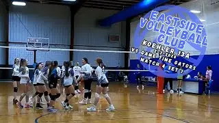 Eastside Volleyball Club - Koehler 13A vs Game Time Gators Set 1  2-3-2024
