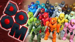 📷 Mega Bloks HALO Spartan Tribute Pack - DOOM Construx Review