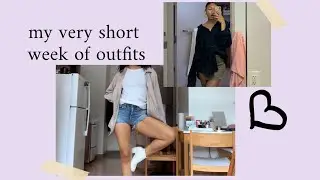 outfits for my first week back at school in NYC