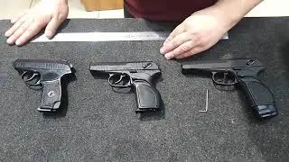 Пистолеты ООП. П-М 17 Т, модификации и М - 45.