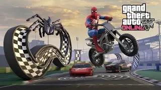 GTA V Bike spider-man 24 #brbadalyt #shorts #gta #gta5