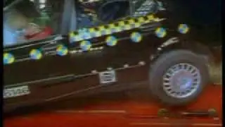 SAAB 9-5 crash test I.