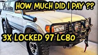 What did I PAY for my 1997 3x LOCKED Land Cruiser Last Month ??