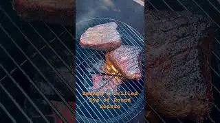 Smoked & Grilled Eye of round roasts #bbq #food #grilling #backyardbbq #carnivore #charcoal