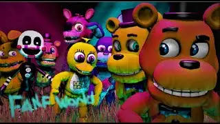 [FNAF SFM] Fnaf World The Musical  SHORT!