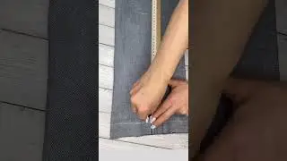 Как ушить джинсы внизу, сохранив оригинальный вар. 