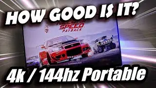 UPERFECT 19-inch 4K 144Hz Portable Monitor Review – 4K Gaming On The Go!