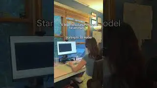 My life after closing my work laptop 👩🏻‍💻🎨 #artvlog #3dart #corporate #postgrad #blender3d