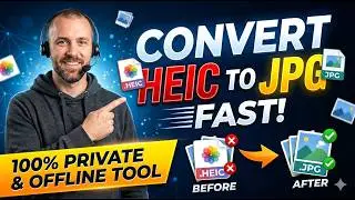 How to Convert HEIC to JPG Privately (100% Offline Tool)