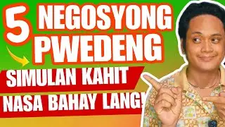 MALIIT LANG NA PUHUNAN PERO MALAKI ANG KITAAN! ✅ KUMITA NG UP TO 10K A MONTH! 