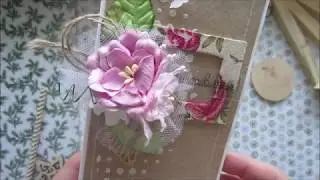 Скрапбукинг / мк / открытка