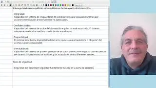 Introducción a los Sistemas Informáticos - Seguridad 2 - Tipos de Seguridad