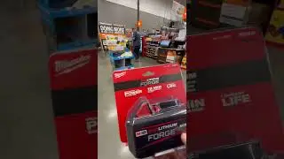Gettin the new Milwaukee Forge 6ah Battery!