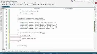 LINQ: group by | LINQ | Programando en C#