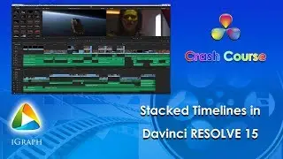 Stacked Timelines in Resolve 15