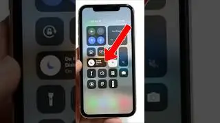 How To Turn On/Off Do Not Disturb Mode On iPhone! 