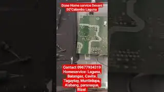 Done Home service Devant 50 Repair Board,Calamba Laguna 