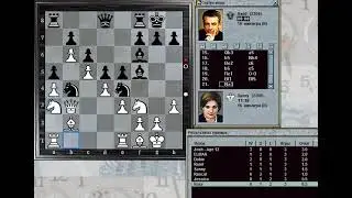 CHESSMASTER 9000 TOURNAMENT ТУРНИР ТУР 4 ИГРА 1 Sunny (2206) vs Rand (2204) РЕЙТИНГ 2050-2200