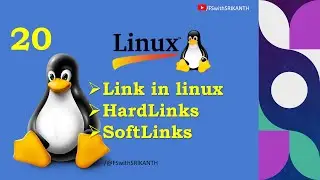 How to create Links in Linux | Link in Linux | Hard Links | SoftLink |FS with SRIKANTH