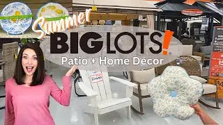 ✨AMAZING✨ BIGLOTS SUMMER 2024 FINDS : PATIO + HOME DECOR! (SHOP WITH ME)