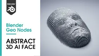 Blender 3D 2.93 - Ai Face Animation using Geometry Nodes