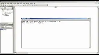Excel Run Code From Module using macro - VBA