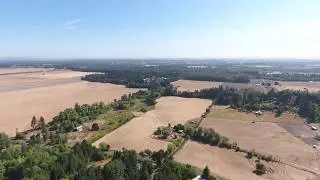Oregon Eclipse 2017 - Real Time darkness from the air.
