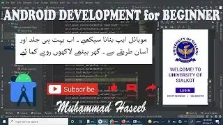 How we can Develop Android App for Beginner || Android Development Front-End Simple App