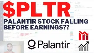 $PLTR PALANTIR STOCK FALLING BEFORE EARNINGS?? Palantir Stock Analysis | Live Wellthy Stocks