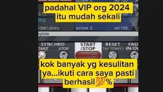 padahal VIP org 2024 itu mudah sekali,ikuti cara ini