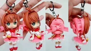 Sakura Kinomoto | Card Captor Sakura clay tutorial