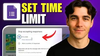 How To Set A Time Limit For Google Forms (Tutorial 2026)