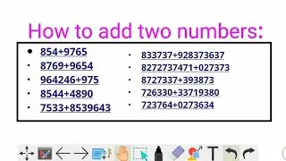 How to add two numbers #addition addition in Urdu