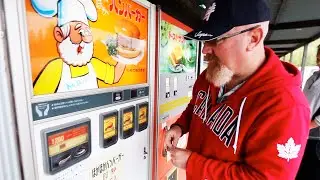 Hamburger Vending Machine in Japan 🍔🇯🇵