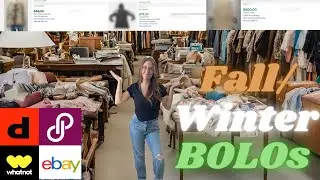 Fall/Winter BOLOs To Start Sourcing NOW + Keywords That Will Increase Sales! Ebay | Poshmark | Depop