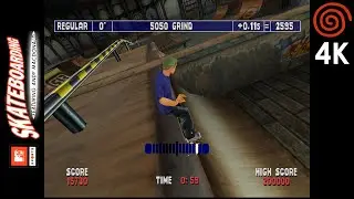 MTV Sports: Skateboarding Featuring Andy Macdonald (4K / 2160p / 60fps) | Redream Emulator Dreamcast