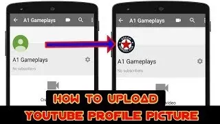 How to Upload YouTube Profile Picture on Android | Easily Change Profile Picture 2021