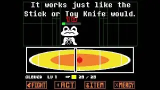 (OBSOLETE!!!!!) UNDERTALE Clover!Swap Mod - Preview 7: Weapon and Ammo