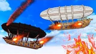 AirshipsBattle- РЕАЛЬНО САМАЯ КРУТАЯ МИНИ-ИГРА в майнкрафте! [Minecraft]
