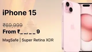 Iphone 15 only 49999 sale on Flipkart Big Billion Day 2024 कमाल का डिस्काउंट