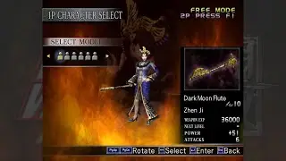 Dynasty Warriors 4 Hyper: Level 10 Weapon - Zhen Ji (Wei)