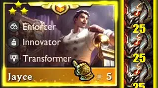 3 Titan Jayce 1v9! ⭐⭐⭐ 3 Star | TFT Set 6